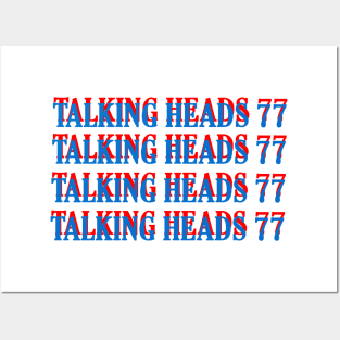 Talking Heads 777 Nostalgia Boho Posters and Art